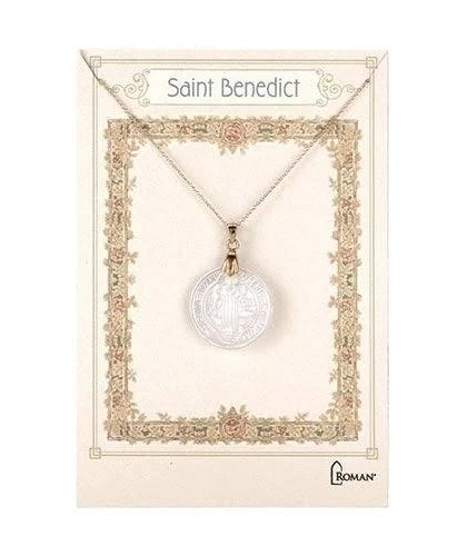 St Benedict Shell Pearl Necklace