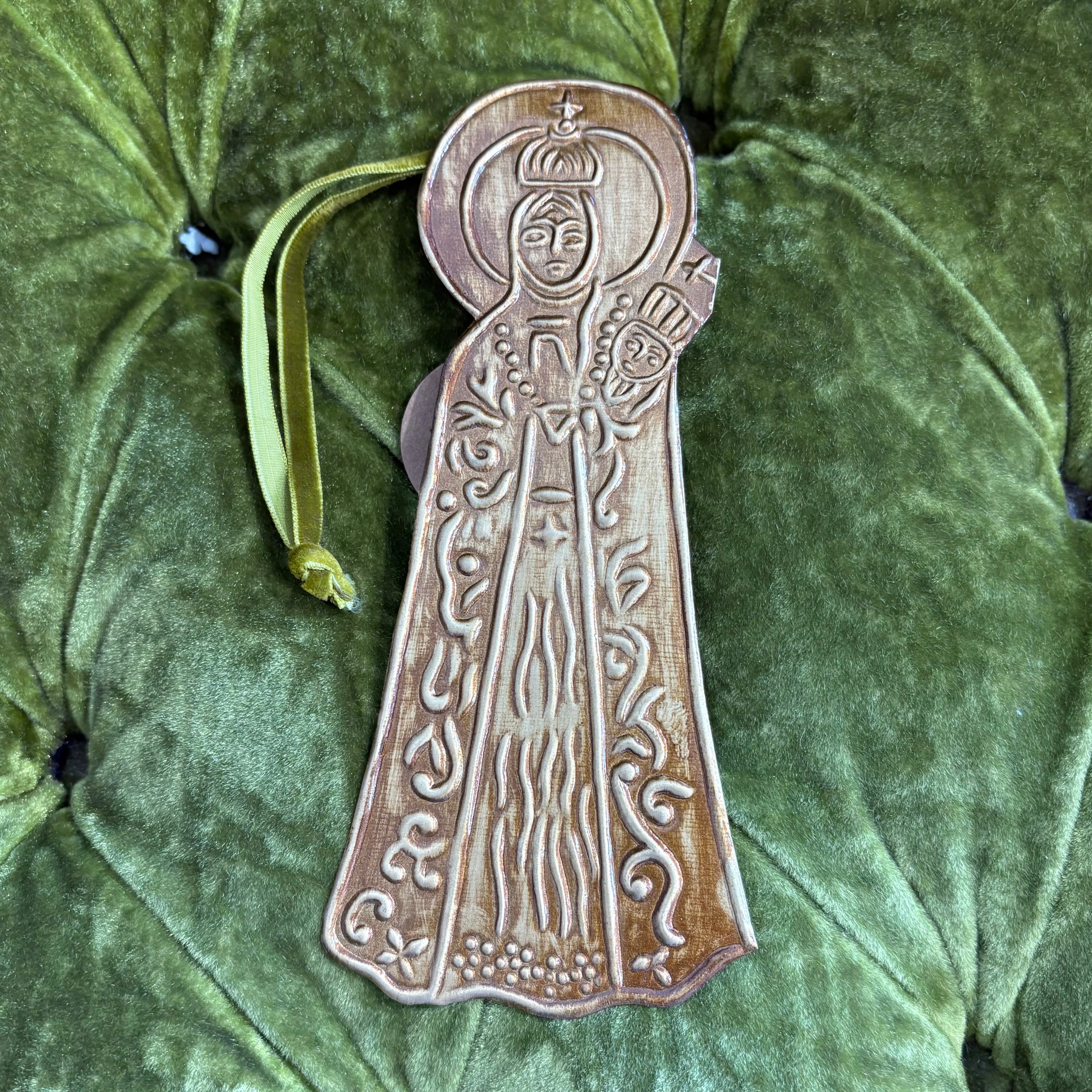 Our Lady Tin Ornaments