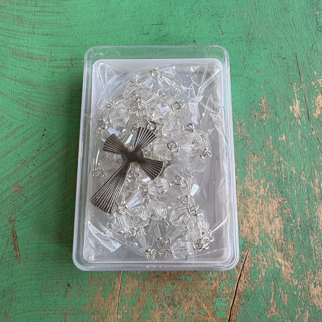 Miraculous Crystal Diamond Rosary