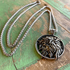 Stainless Steel Passion of Christ Chain Necklace