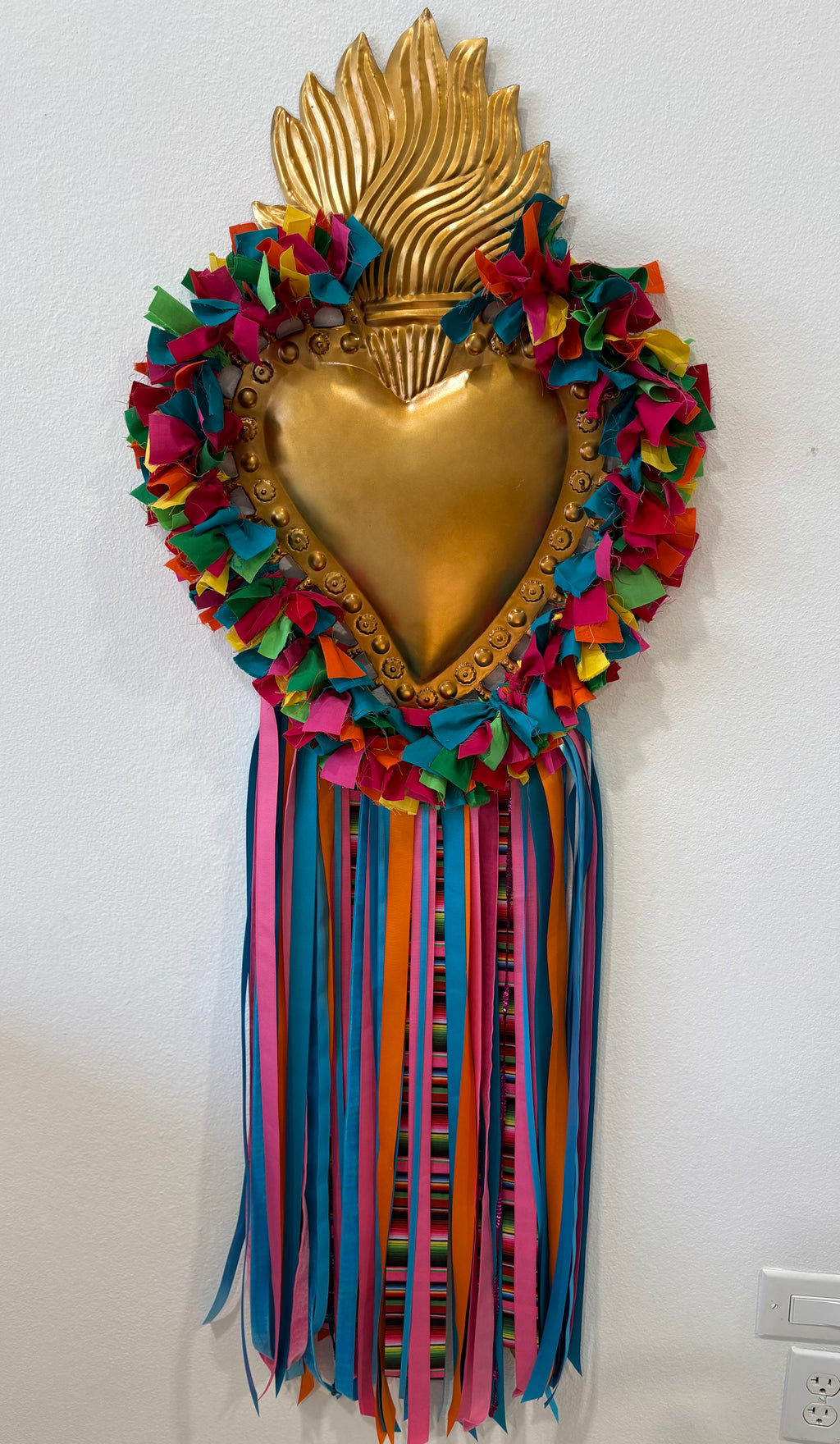 Fiesta XL Sacred Heart Wreath