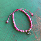 Pink Angel Adjustable Bracelet