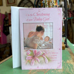 Baby Girl Christening Card