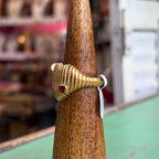 Heart of Jesus Red Crystal Ring