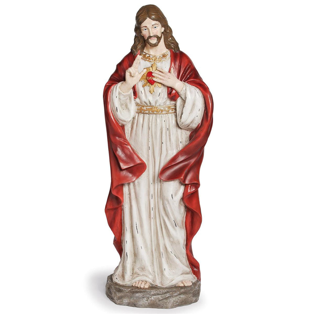 36" Sacred Heart of Jesus Statue