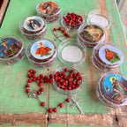 Rose Scented Red Rosary with Case