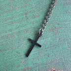 Stainless Steel Two Decade Rosary Bracelet