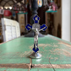 Standing St Benedict Crucifix