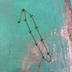 Floating Hearts Hold Stainless Steel Necklace