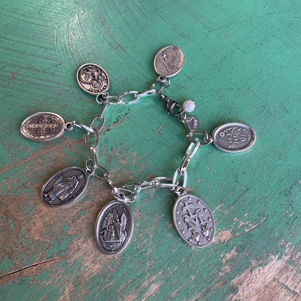 My Saints Charm Bracelet