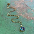 Abalone Cross Faith Necklace