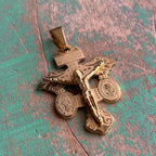 Stainless Steel Pardon Crucifix