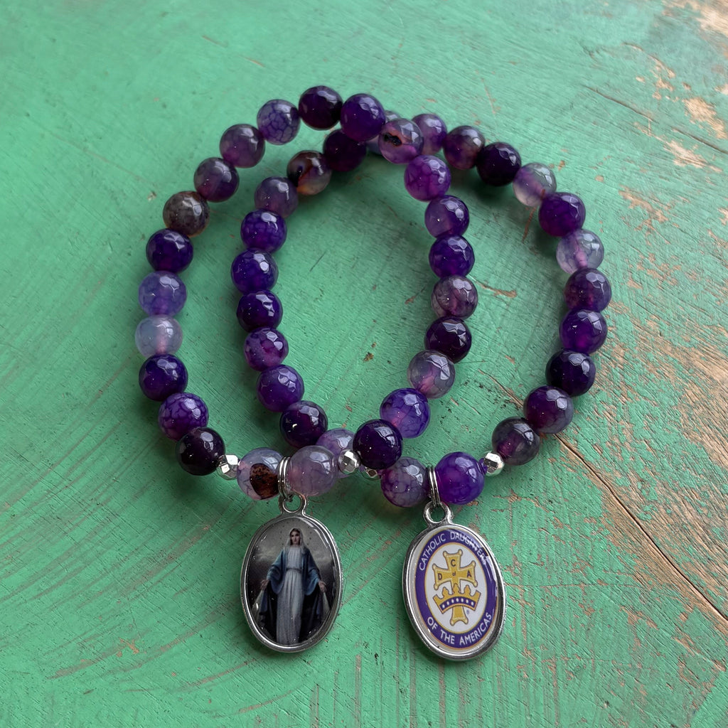 Catholic Daughters Bracelet or Earrings