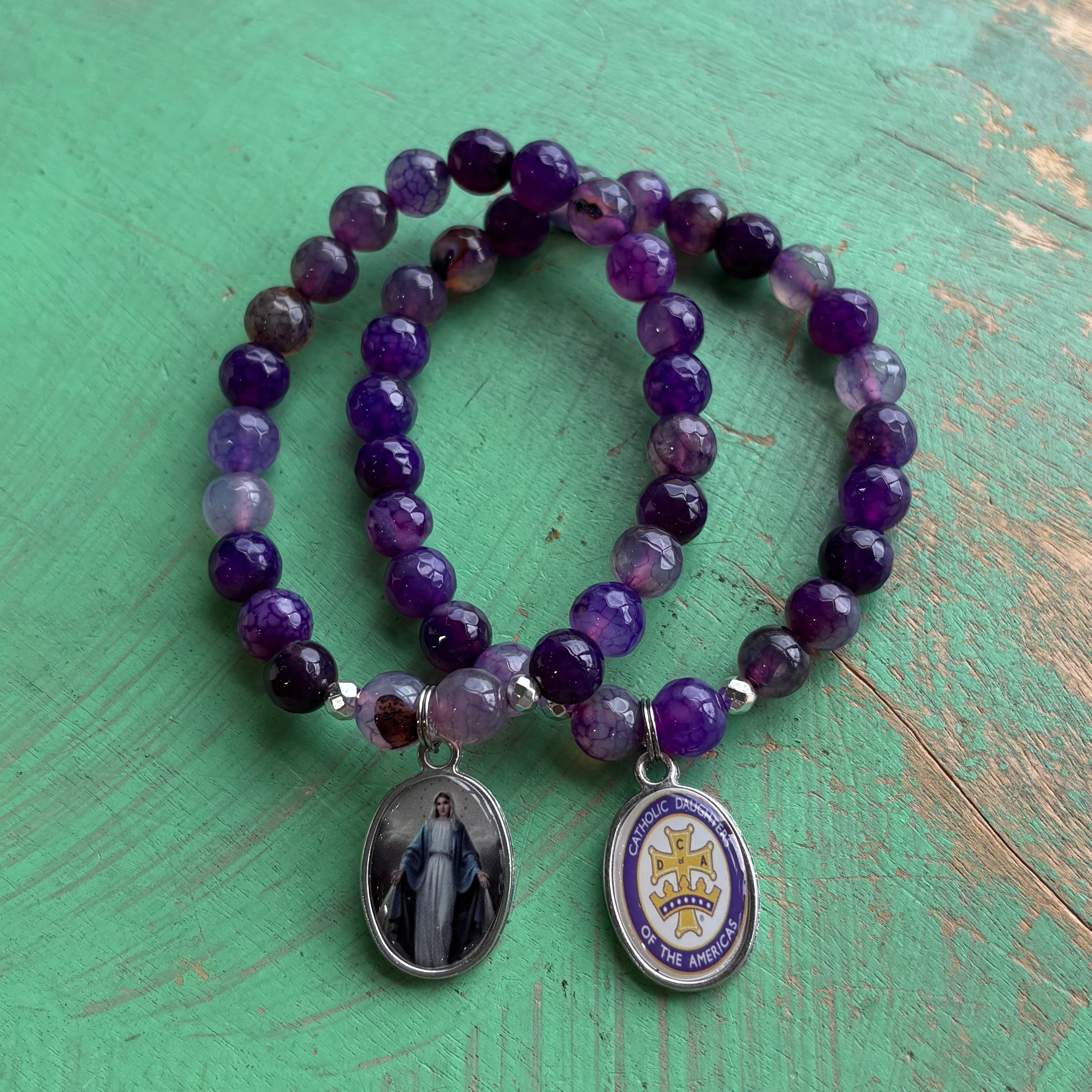 Catholic Daughters Bracelet or Earrings
