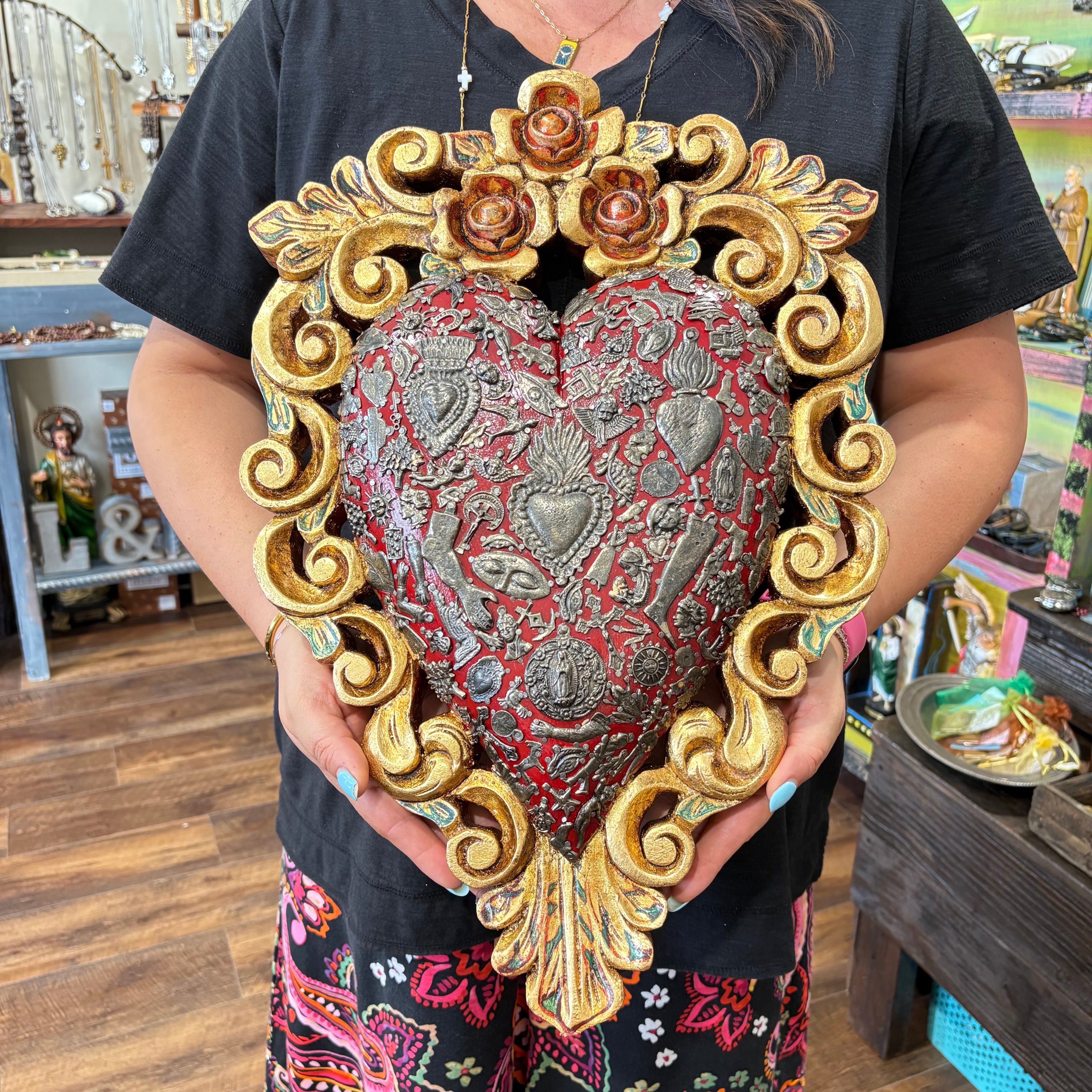 Ornate XL Sacred Heart