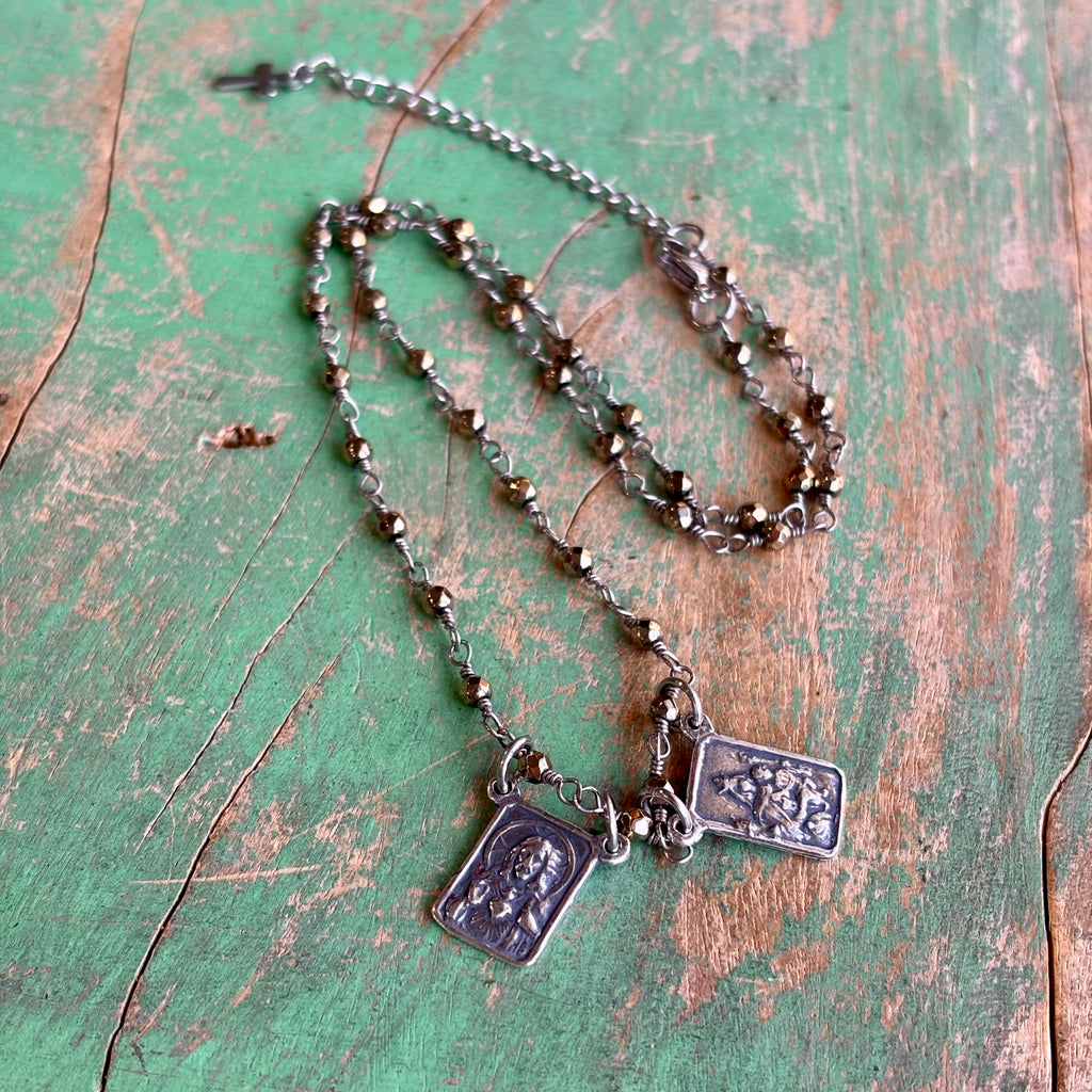 Hematite Scapular