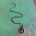 Stainless Steel St Christopher Necklace