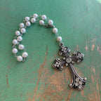 Jeweled Cross Car Blessing