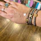 Two Tone Replica Treasure Coin Jewelry