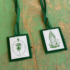 Green Wool Scapular of Conversion – Catholic Sacramental