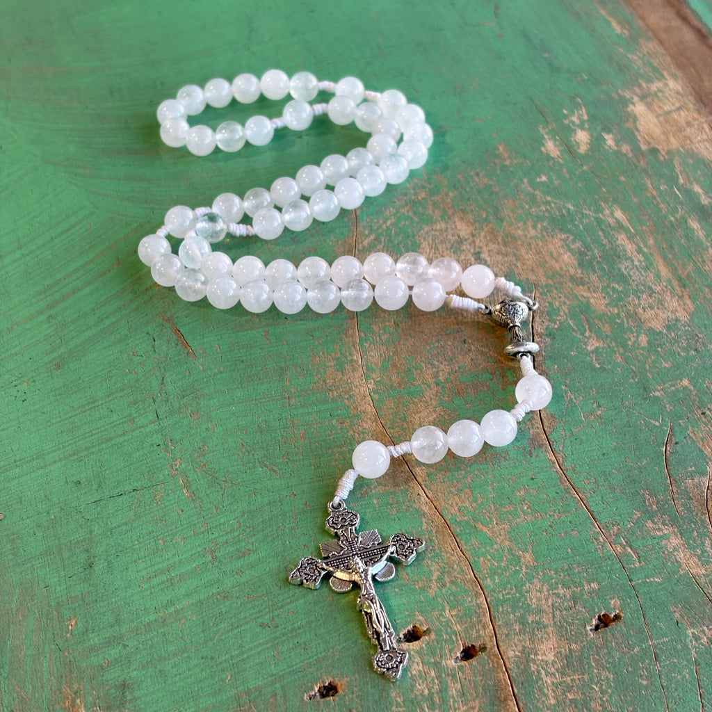 Natural Stone Holy Eucharist Rosary