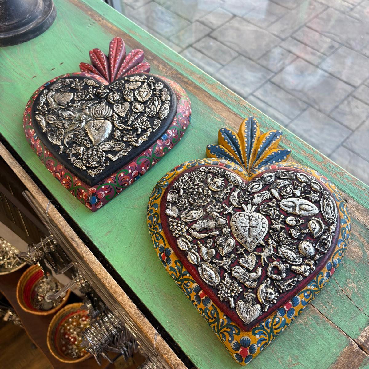 Milagros Corazon Tablon Decorado