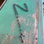 Hematite St Benedict Rosary