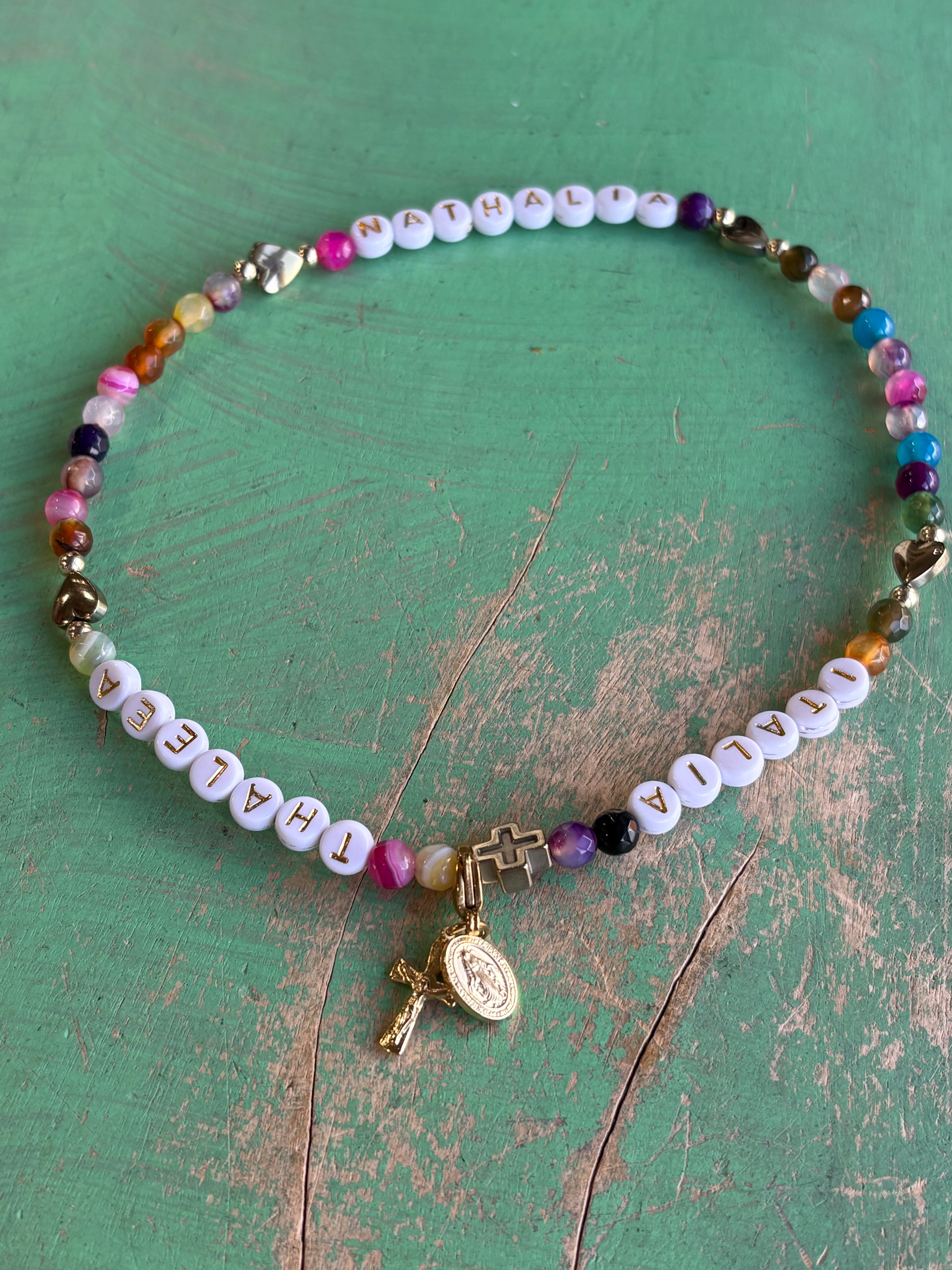 Custom Rosary Wrap Bracelets