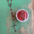 Gifts of the Holy Spirit Confirmation Rosary in Case