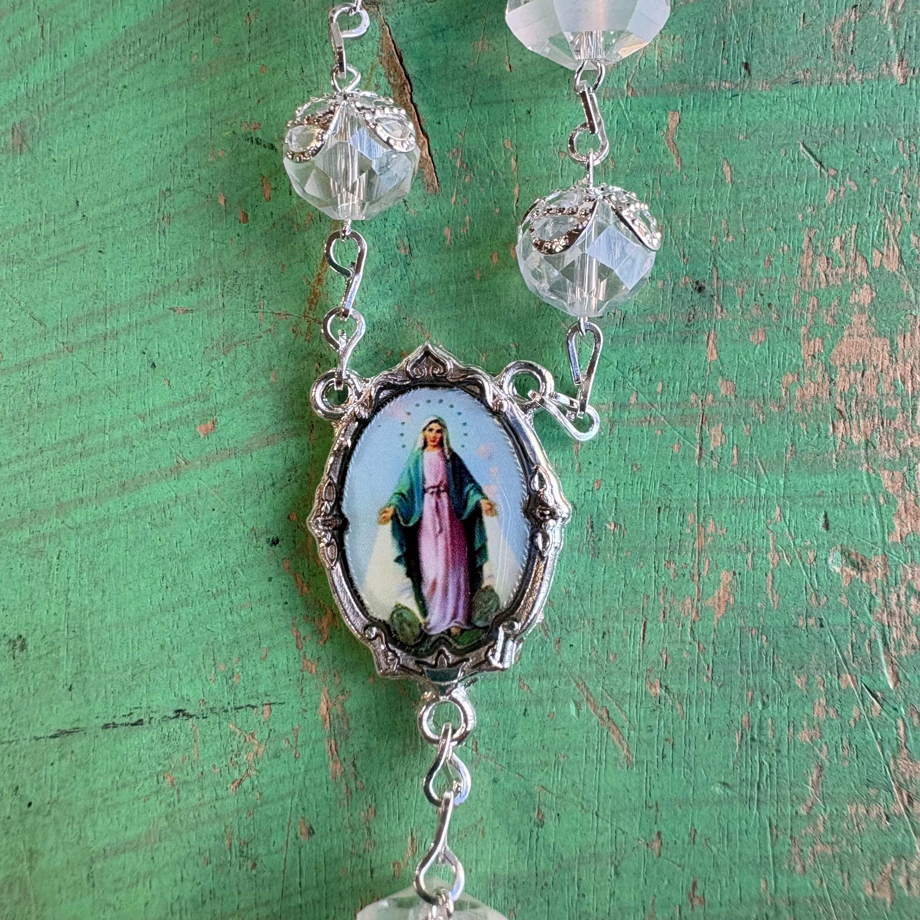 Crystal Car Decade Rosary