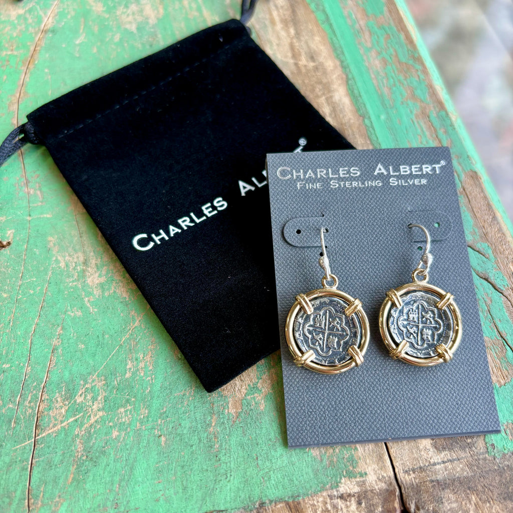 Two Tone Replica Treasure Coin Jewelry