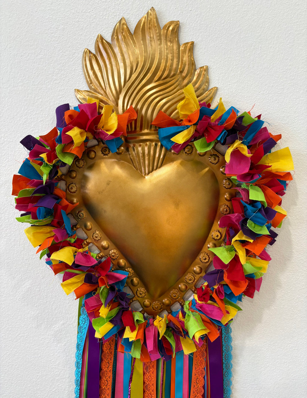 Fiesta XL Sacred Heart Wreath