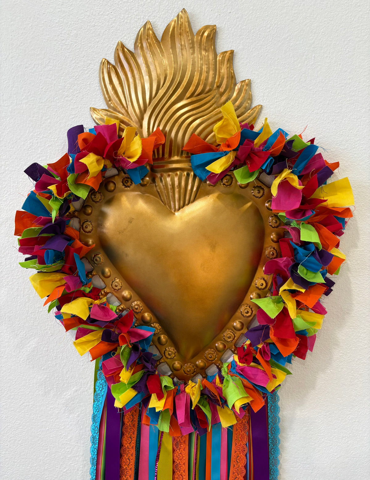 Fiesta XL Sacred Heart Wreath