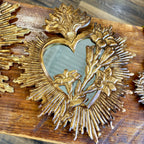Tin Chaste Heart of St Joseph Mirror