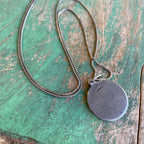 Sterling Silver St Sebastian Chain Necklace