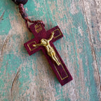 Divine Mercy Wooden Rosary