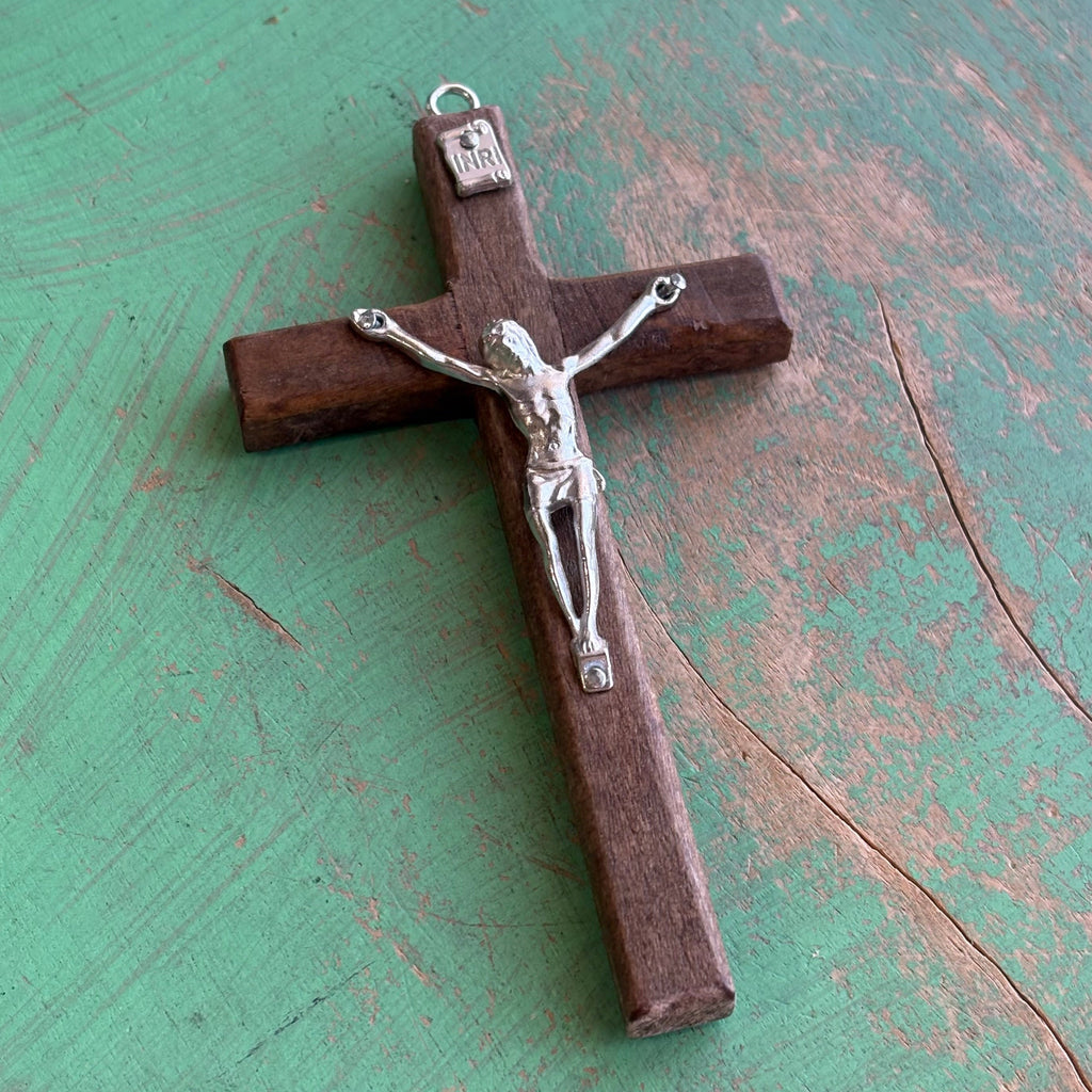 6" Wooden Crucifix