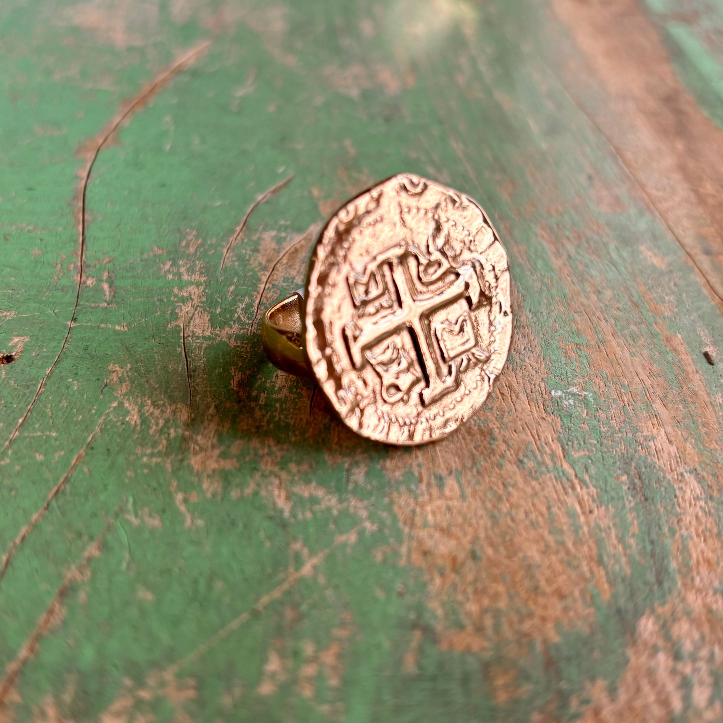 Gold Replica Treasure Coin Jewelry