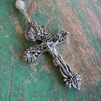 White Heritage Holy Communion Rosary