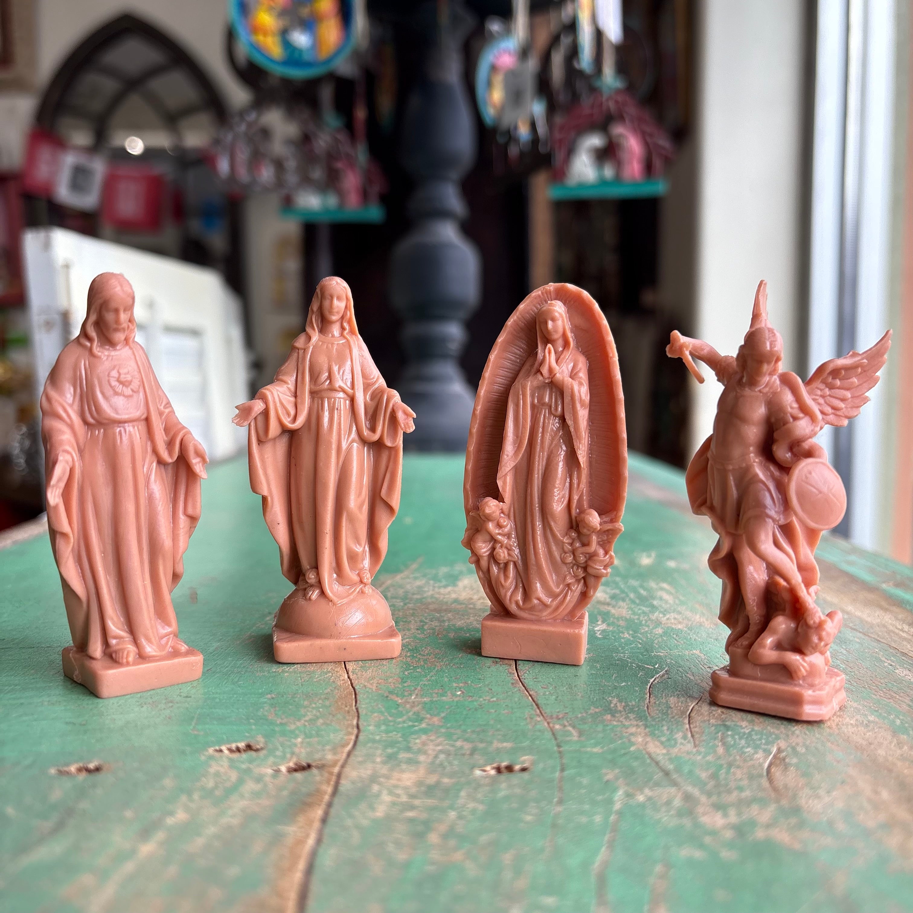 Mini Plastic Statues