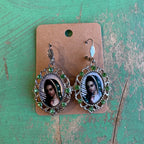 Our Lady Fancy Earrings or Pendant
