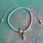 Mini Seed Bead Adjustable Bracelet