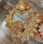 Tin Chaste Heart of St Joseph Mirror