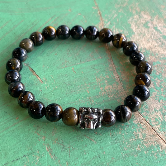 Pope Leo Tiger Eye Bracelet