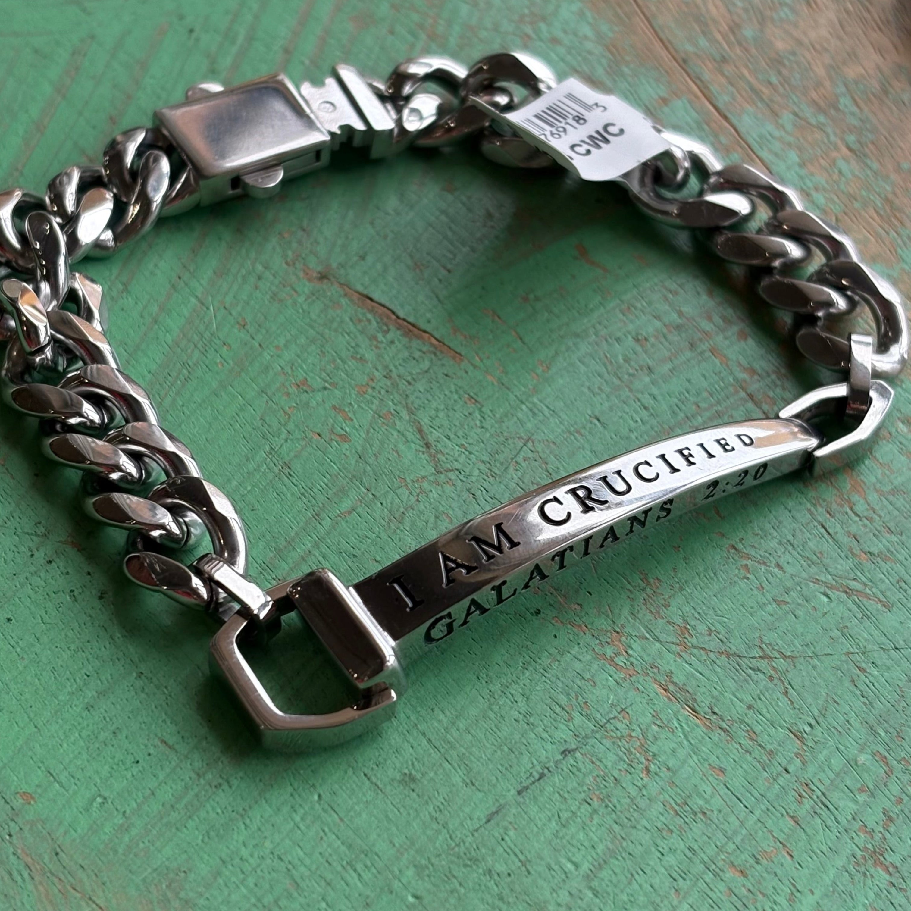 Nail Of The Cross Bible Verse Bracelet