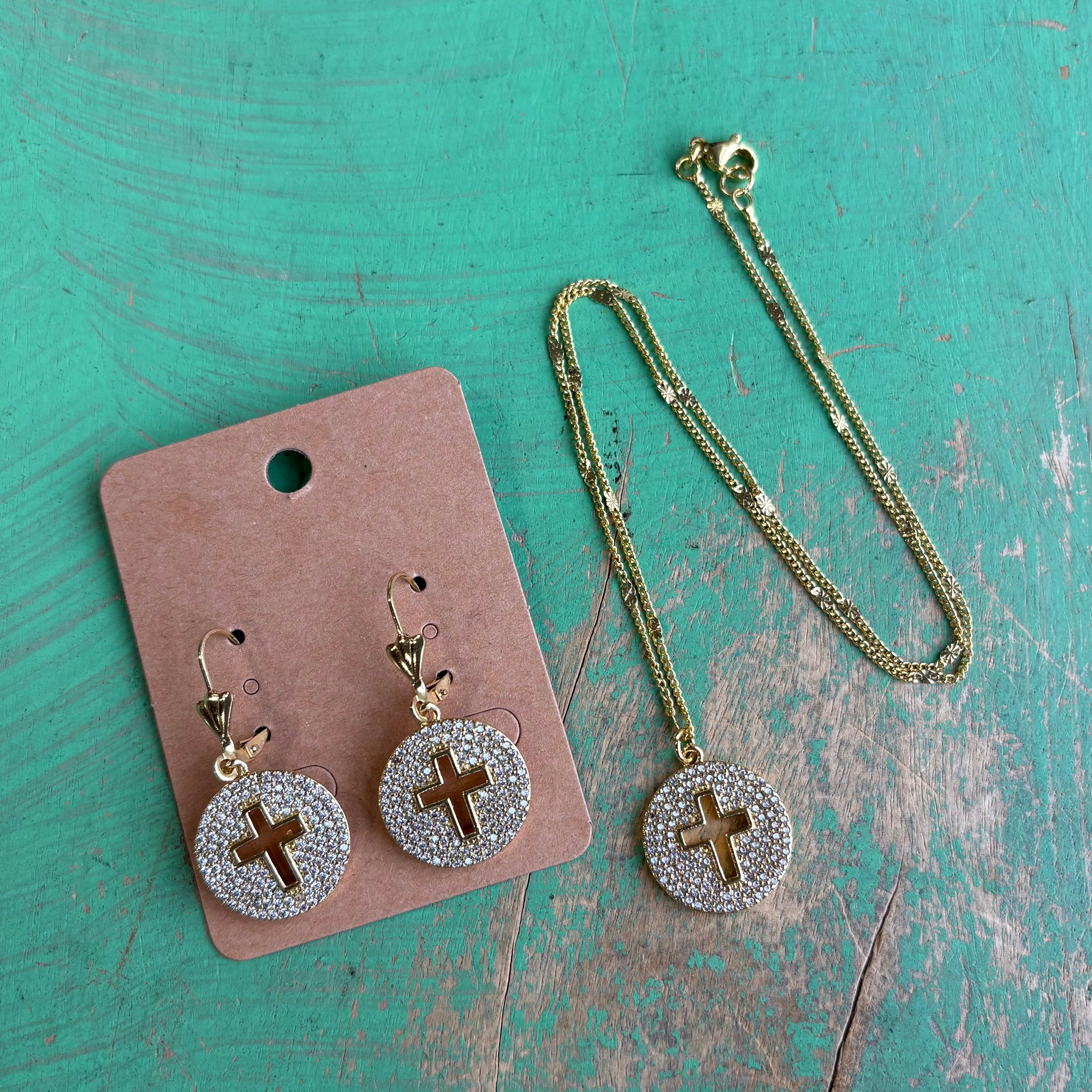 His Promise Necklace or Earrings