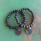 Inspired Navajo St Michael Bracelet