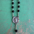 Black Onyx Men's Rosary