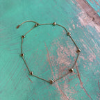 Floating Hearts Hold Stainless Steel Necklace