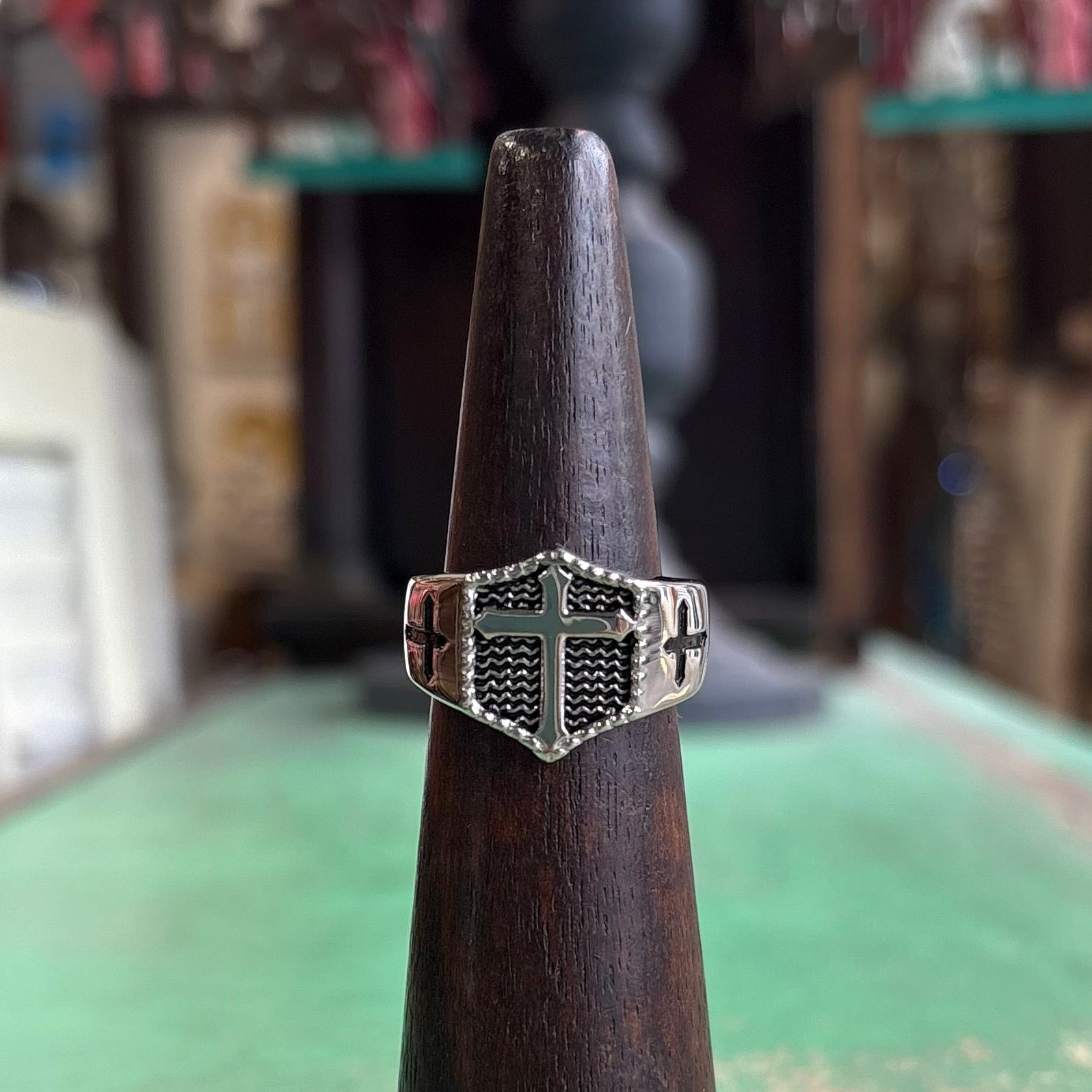 Armor of God Shield Ring